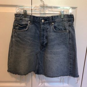 Jean skirt